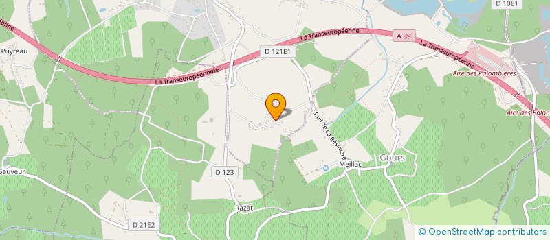 localisation de l'entreprise MADAME SIMONE ARNAUD  GOURS