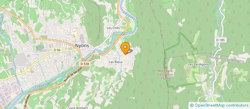 localisation de l'entreprise MADAME SIMONE ARNAUD  AUBRES