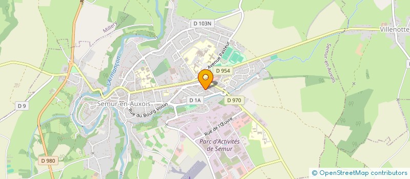 localisation de l'entreprise MADAME SIMONE ATIFAME à SEMUR-EN-AUXOIS