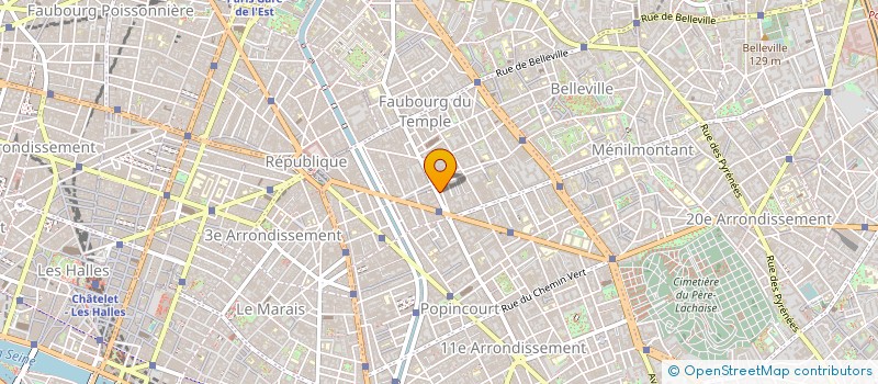 localisation de l'entreprise MADAME SIMONE ATTALI à PARIS