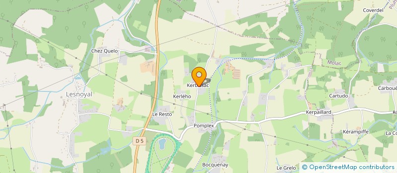 localisation de l'entreprise MADAME SIMONE AUDRAIN  QUESTEMBERT