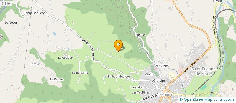 localisation de l'entreprise MADAME SIMONE AYGADOUX à MAURS