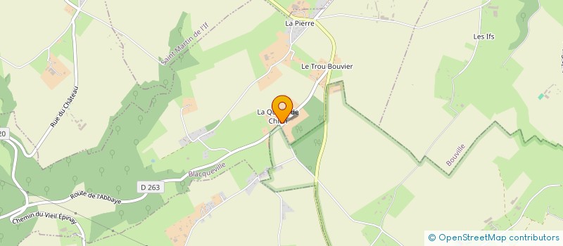 localisation de l'entreprise MADAME SIMONE BARAY  BLACQUEVILLE