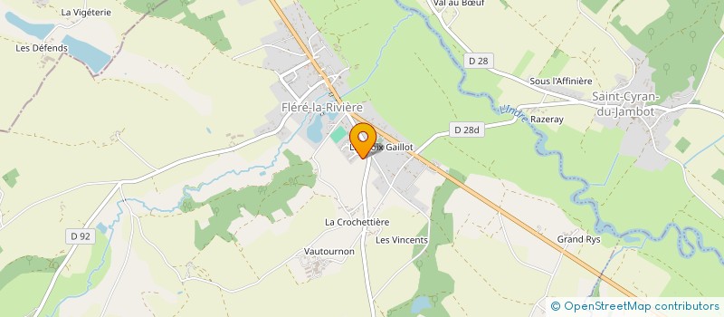 localisation de l'entreprise MADAME SIMONE BARISAN à CLERE-DU-BOIS