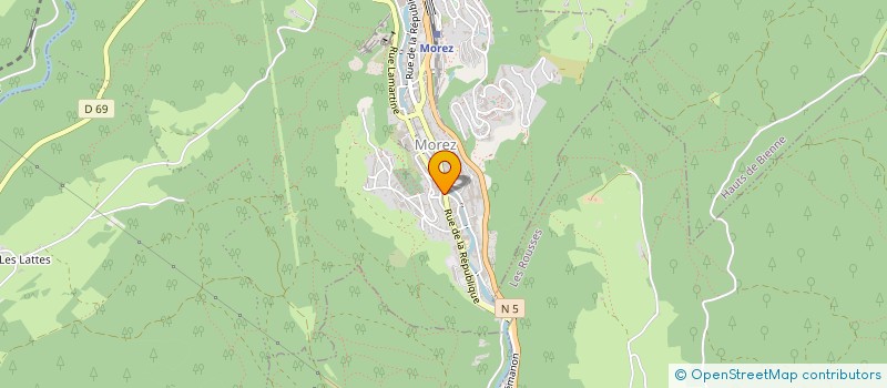 localisation de l'entreprise MADAME SIMONE BATAILLARD  HAUTS DE BIENNE