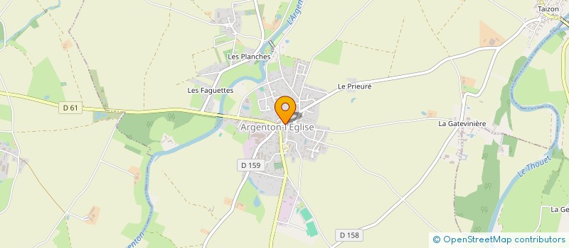 localisation de l'entreprise MADAME SIMONE BAUDOIN  LORETZ-D'ARGENTON
