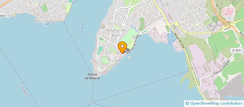 localisation de l'entreprise MADAME SIMONE BEAU  BALARUC-LES-BAINS