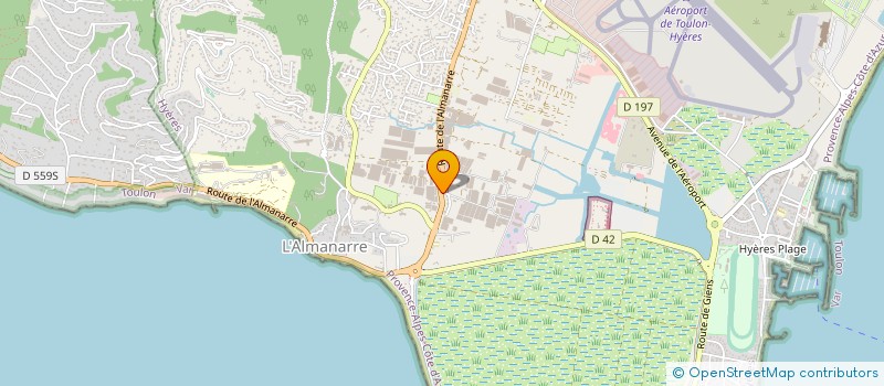 localisation de l'entreprise MADAME SIMONE BELLONE à HYERES