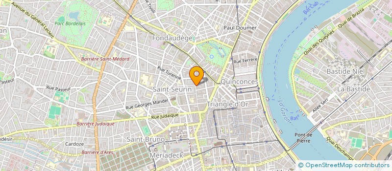 localisation de l'entreprise MADAME SIMONE BELZIC à BORDEAUX