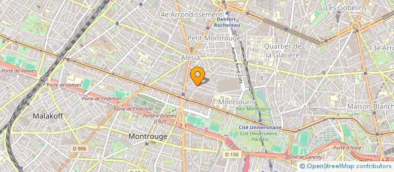 localisation de l'entreprise MADAME SIMONE BERNARD  PARIS