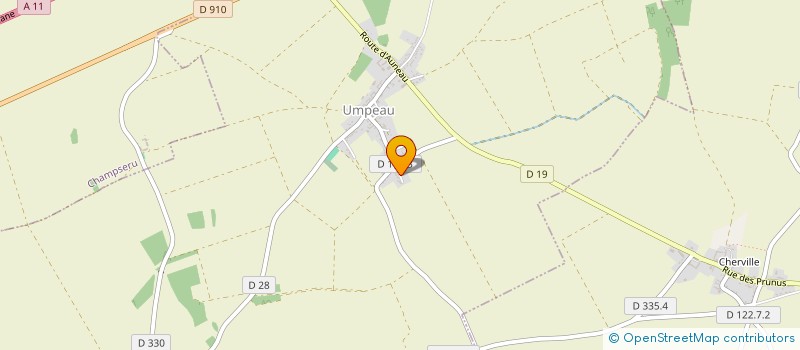 localisation de l'entreprise MADAME SIMONE BERTHOLIER à UMPEAU