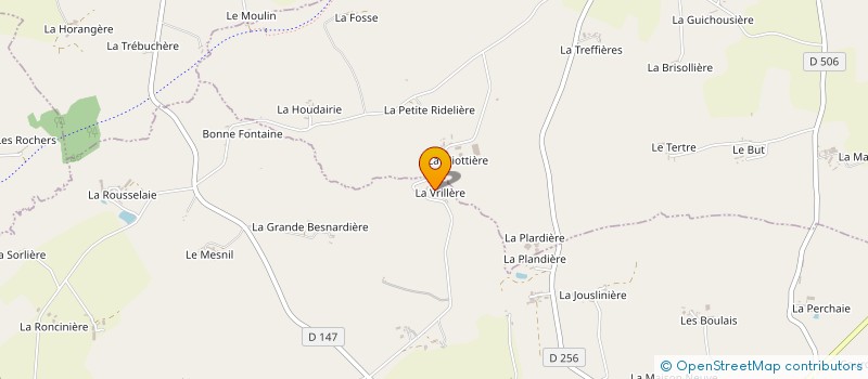 localisation de l'entreprise MADAME SIMONE BESNARD à CHAMPGENETEUX