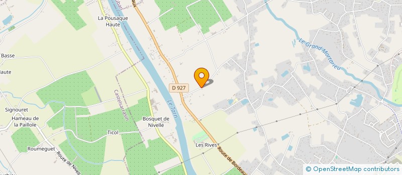 localisation de l'entreprise MADAME SIMONE BILLARD  MONTAUBAN