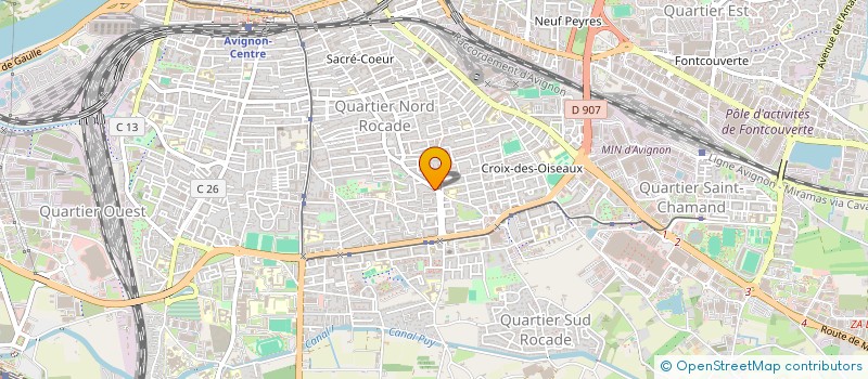 localisation de l'entreprise MADAME SIMONE BIRBIS  AVIGNON