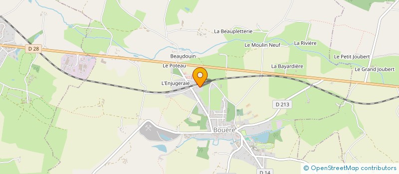 localisation de l'entreprise MADAME SIMONE BLANCHOUIN  BOUERE