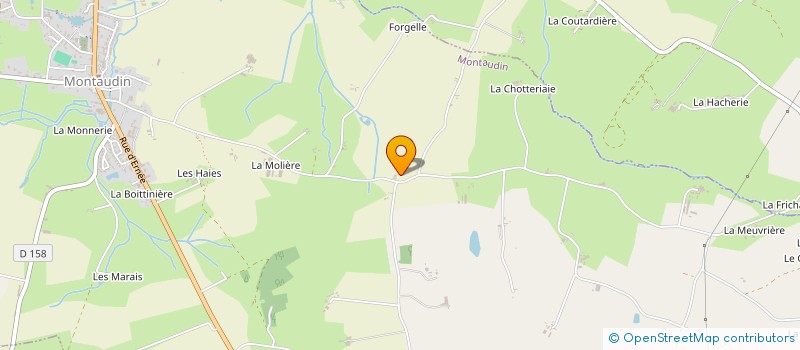 localisation de l'entreprise MADAME SIMONE BOITTIN  MONTAUDIN