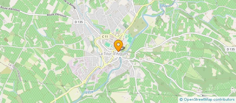 localisation de l'entreprise MADAME SIMONE BOREL  LA TOUR-D'AIGUES