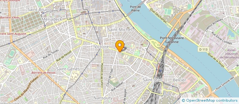 localisation de l'entreprise MADAME SIMONE BOUCHAYROU à BORDEAUX