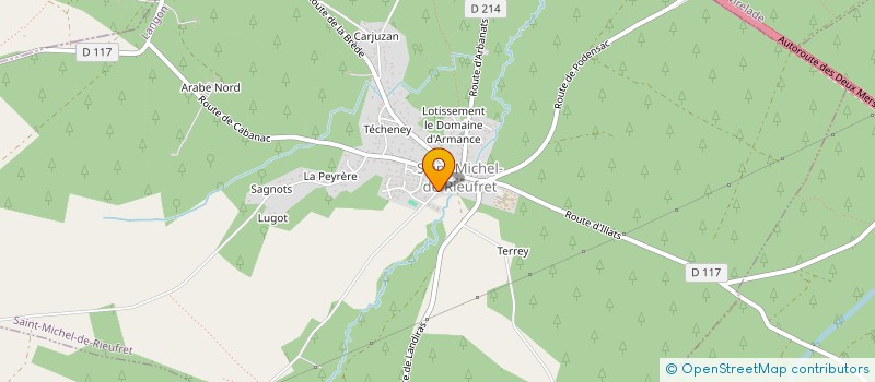 localisation de l'entreprise MADAME SIMONE BOUCHET  BARSAC