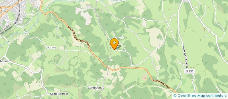 localisation de l'entreprise MADAME SIMONE BOURIANNE  SAINT-CLAIR