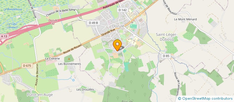 localisation de l'entreprise MADAME SIMONE BOURREE à GERROTS