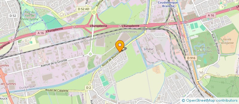 localisation de l'entreprise MADAME SIMONE BOUS  CAPPELLE-LA-GRANDE