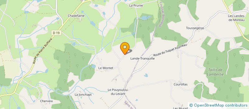 localisation de l'entreprise MADAME SIMONE BOWMAN à SAINT-YRIEIX-LA-PERCHE