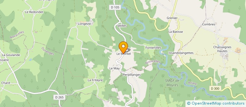 localisation de l'entreprise MADAME SIMONE BOYER  NOVACELLES