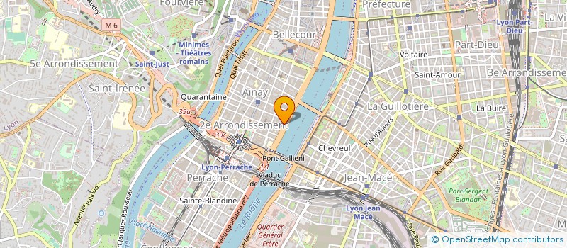 localisation de l'entreprise MADAME SIMONE BRETHONNIER à LYON