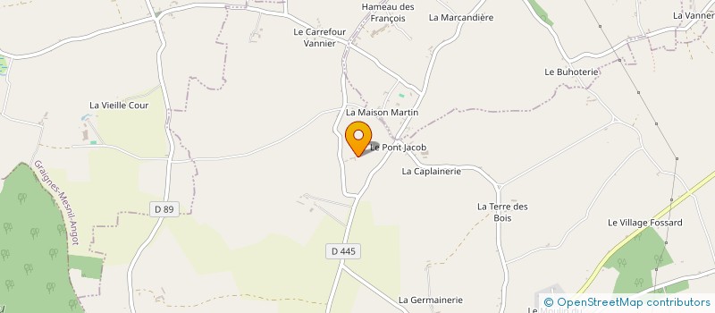 localisation de l'entreprise MADAME SIMONE BRICOUT  LE DEZERT