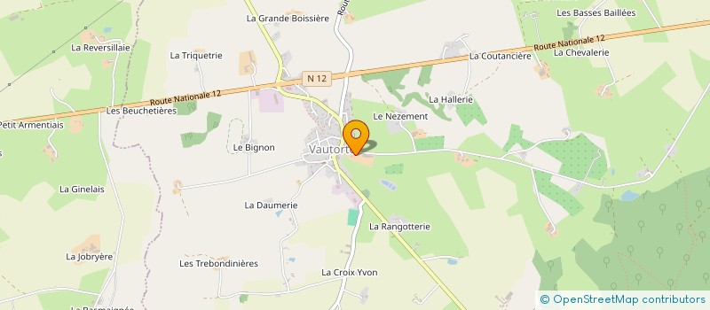 localisation de l'entreprise MADAME SIMONE BROCHARD à VAUTORTE