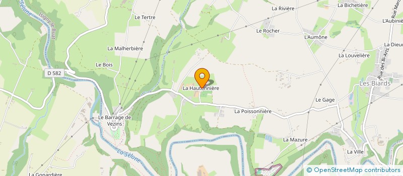 localisation de l'entreprise MADAME SIMONE BRUERE à ISIGNY-LE-BUAT