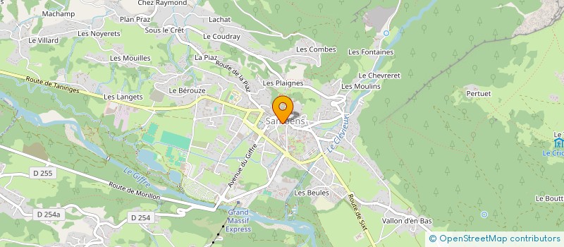 localisation de l'entreprise MADAME SIMONE BUCZ à SAMOENS