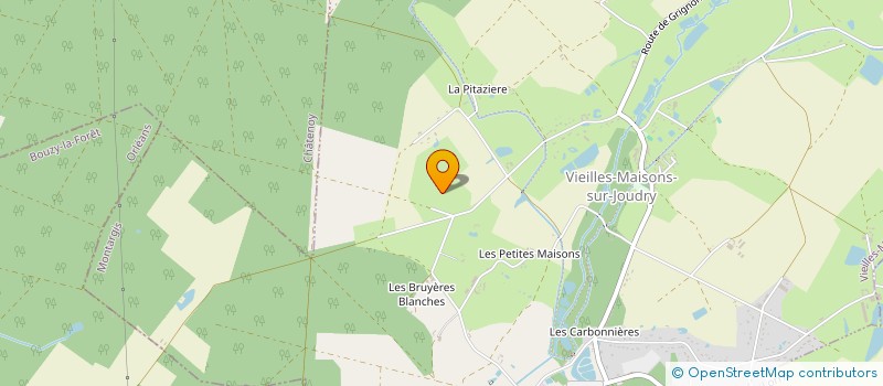 localisation de l'entreprise MADAME SIMONE BUISSON à VIEILLES-MAISONS-SUR-JOUDRY