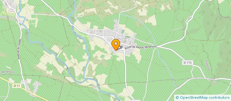 localisation de l'entreprise MADAME SIMONE CABROL  TRAUSSE