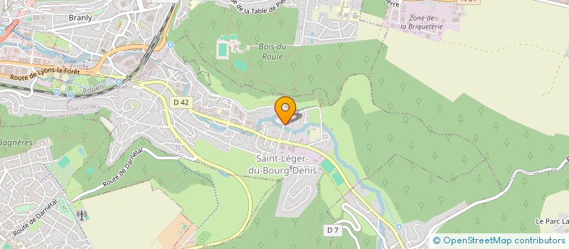 localisation de l'entreprise MADAME SIMONE CANIVET  RONCHEROLLES-SUR-LE-VIVIER