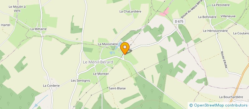 localisation de l'entreprise MADAME SIMONE CEDILLE à SAINT-HILAIRE-SUR-RISLE