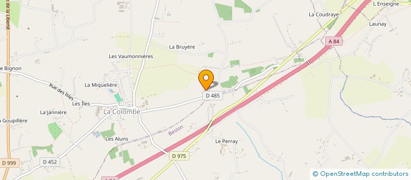 localisation de l'entreprise MADAME SIMONE CERON à SAINTE-CECILE