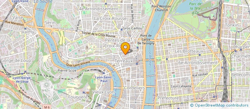 localisation de l'entreprise MADAME SIMONE CHABERT-FLEURY à LYON