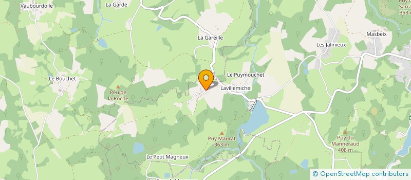 localisation de l'entreprise MADAME SIMONE CHABROLLE  BESSINES-SUR-GARTEMPE