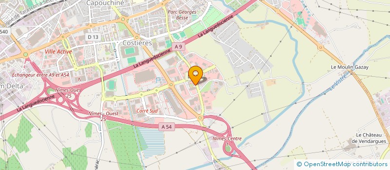 localisation de l'entreprise MADAME SIMONE CHAPUIS  NIMES