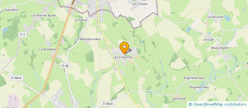 localisation de l'entreprise MADAME SIMONE CHARBONNIER à LOURDOUEIX-SAINT-PIERRE