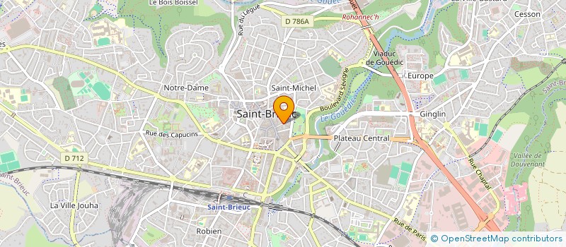 localisation de l'entreprise MADAME SIMONE CHESNAIS à SAINT-BRIEUC