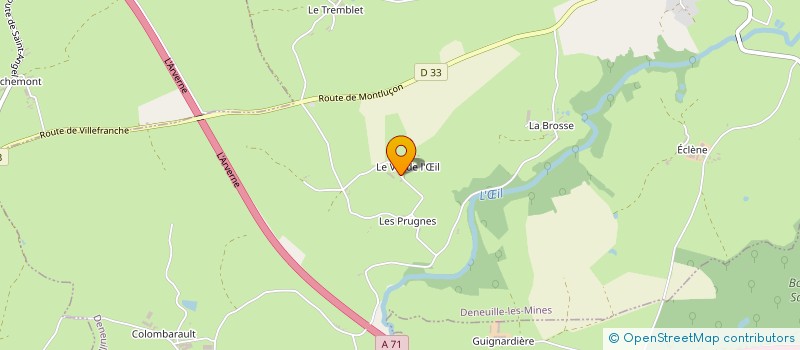 localisation de l'entreprise MADAME SIMONE CITON  DENEUILLE-LES-MINES