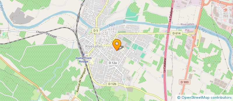 localisation de l'entreprise MADAME SIMONE CONTE  RIVESALTES