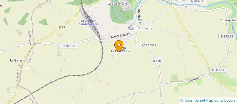 localisation de l'entreprise MADAME SIMONE COUDRAY à VALD'YERRE