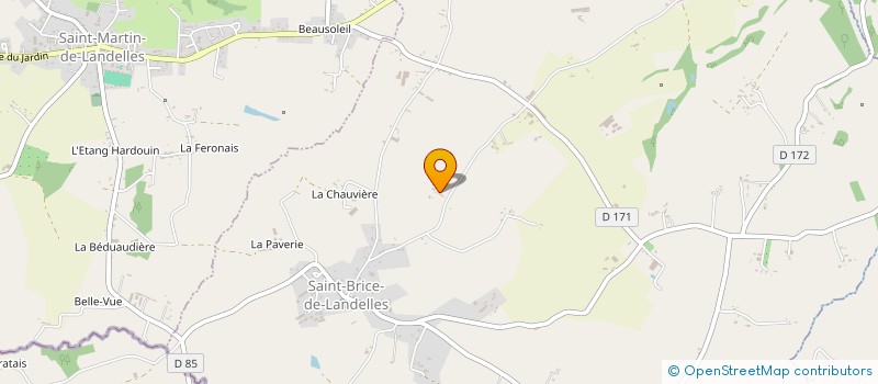 localisation de l'entreprise MADAME SIMONE COUDRAY à SAINT-BRICE-DE-LANDELLES