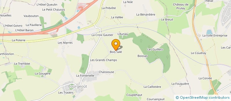 localisation de l'entreprise MADAME SIMONE COVEMACKER à COURGEOUT