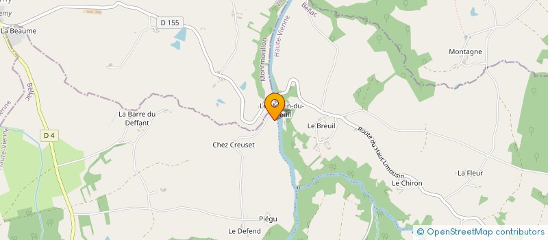 localisation de l'entreprise MADAME SIMONE CREMER à VAL-D'OIRE-ET-GARTEMPE