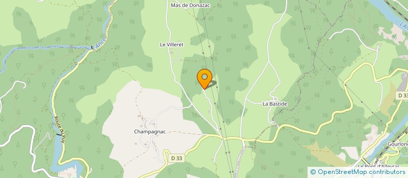 localisation de l'entreprise MADAME SIMONE CUBIZOLLES  SAINT-PREJET-D'ALLIER